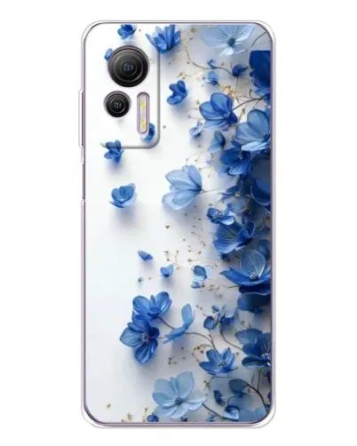 Чохол для Ulefone Note 14 з картинкою «Блакитний квітковий каскад» Чохол для Ulefone Note 14 з картинкою «Блакитний квітковий каскад»