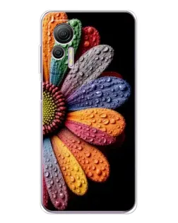 Чохол для Ulefone Note 14 з картинкою «Райдужна квітка»