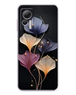 Чохол для Ulefone Note 14 з картинкою «Лілові квіти грації»