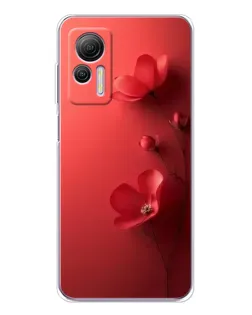 Чохол для Ulefone Note 14 з картинкою «Макові суцвіття»