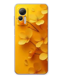 Чохол для Ulefone Note 14 з картинкою «Золоті пелюстки»