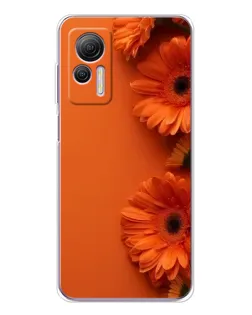Чохол для Ulefone Note 14 з картинкою «Помаранчеві гербери»