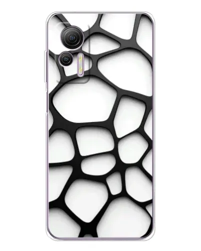 Чохол для Ulefone Note 14 з картинкою «Біла об'ємна сітка» Чохол для Ulefone Note 14 з картинкою «Біла об'ємна сітка»