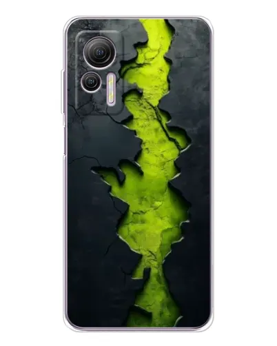 Чохол для Ulefone Note 14 з картинкою «Салатовий розлом скелі» Чохол для Ulefone Note 14 з картинкою «Салатовий розлом скелі»