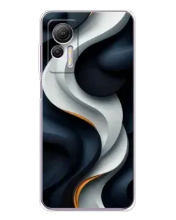 Чохол для Ulefone Note 14 з картинкою «Об'ємні чорно-білі стрічки» Чохол для Ulefone Note 14 з картинкою «Об'ємні чорно-білі стрічки»