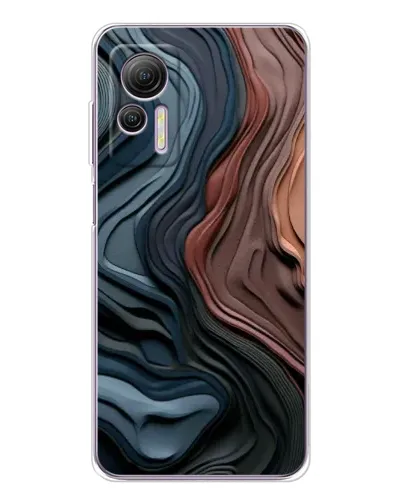 Чохол для Ulefone Note 14 з картинкою «Кольорові хвилі каньйону» Чохол для Ulefone Note 14 з картинкою «Кольорові хвилі каньйону»