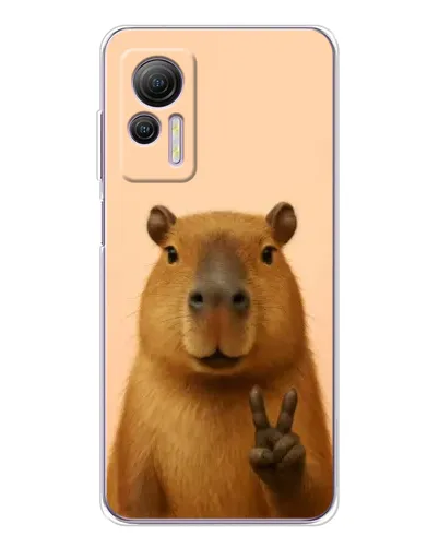 Чехол для Ulefone Note 14 с картинкой «Капибара виктория» Чехол для Ulefone Note 14 с картинкой «Капибара виктория»