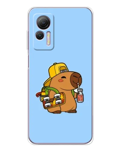 Чехол для Ulefone Note 14 с картинкой «Капибара на скейте» Чехол для Ulefone Note 14 с картинкой «Капибара на скейте»