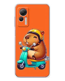 Чехол для Ulefone Note 14 с картинкой «Капибара на скутере» Чехол для Ulefone Note 14 с картинкой «Капибара на скутере»