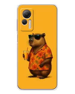 Чехол для Ulefone Note 14 с картинкой «Капибара на отдыхе» Чехол для Ulefone Note 14 с картинкой «Капибара на отдыхе»