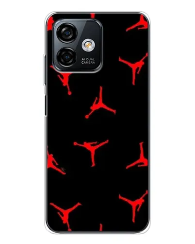 Чехол для Ulefone Note 16 Pro с картинкой «Jordan Red Pattern»