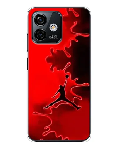 Чехол для Ulefone Note 16 Pro с картинкой «Jordan Red Smoke»