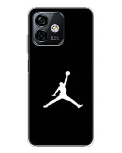 Чехол для Ulefone Note 16 Pro с картинкой «Jordan Silhouette»