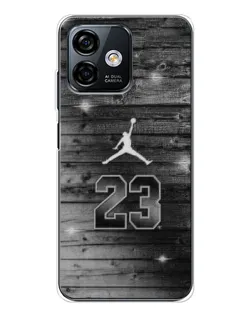 Чехол для Ulefone Note 16 Pro с картинкой «Jordan Carbon 23»