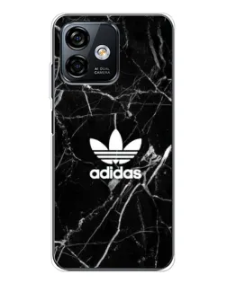 Чехол для Ulefone Note 16 Pro с картинкой «Белый мрамор Adidas»