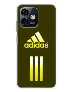 Чехол для Ulefone Note 16 Pro с картинкой «Оливковый градиент Adidas»
