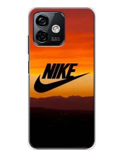 Чехол для Ulefone Note 16 Pro с картинкой «Nike — вечерний горизонт»