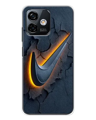 Чехол для Ulefone Note 16 Pro с картинкой «Объемный логотип Найк» Чехол для Ulefone Note 16 Pro с картинкой «Объемный логотип Найк»