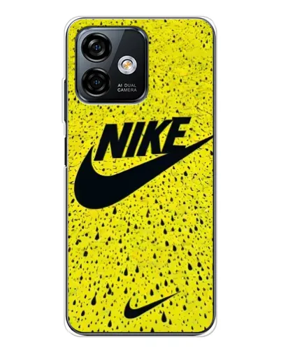 Чехол для Ulefone Note 16 Pro с картинкой «Желтый текстурный Nike» Чехол для Ulefone Note 16 Pro с картинкой «Желтый текстурный Nike»