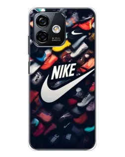Чехол для Ulefone Note 16 Pro с картинкой «Коллекция кроссовок Nike»