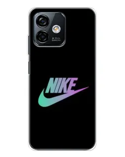 Чехол для Ulefone Note 16 Pro с картинкой «Nike — городская ночь»