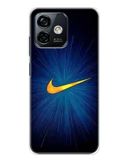 Чохол для Ulefone Note 16 Pro з картинкою «Синій пульс Nike»