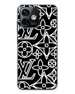 Чехол для Ulefone Note 16 Pro с картинкой «Черно-белый узор LV» Чехол для Ulefone Note 16 Pro с картинкой «Черно-белый узор LV»