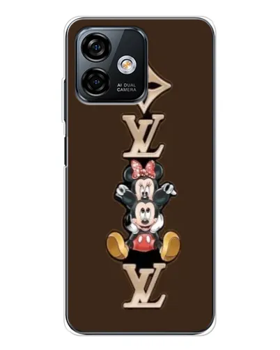 Чехол для Ulefone Note 16 Pro с картинкой «LV и Микки Маус» Чехол для Ulefone Note 16 Pro с картинкой «LV и Микки Маус»