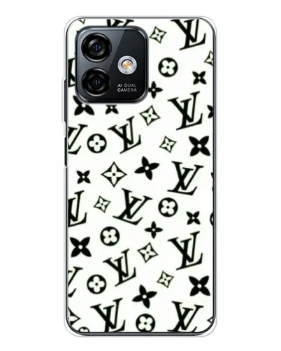 Чехол для Ulefone Note 16 Pro с картинкой «Монохромный хаос LV» Чехол для Ulefone Note 16 Pro с картинкой «Монохромный хаос LV»