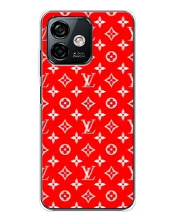 Чехол для Ulefone Note 16 Pro с картинкой «Яркий паттерн LV»