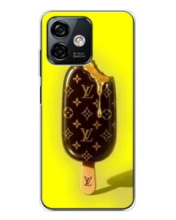 Чехол для Ulefone Note 16 Pro с картинкой «Мороженое от LV»