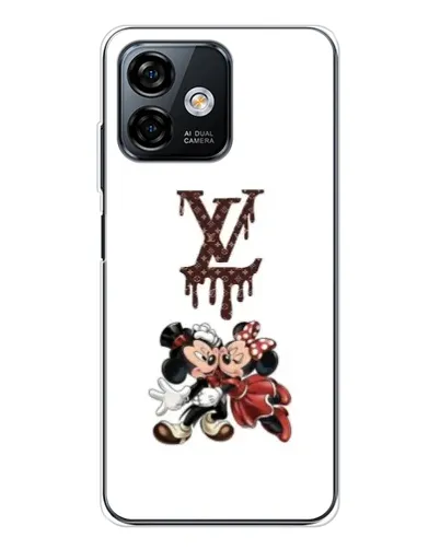 Чехол для Ulefone Note 16 Pro с картинкой «LV и Микки Маус» Чехол для Ulefone Note 16 Pro с картинкой «LV и Микки Маус»