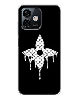 Чехол для Ulefone Note 16 Pro с картинкой «Цветочная монограмма»