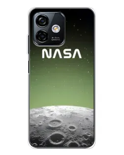 Чехол для Ulefone Note 16 Pro с картинкой «NASA — лунный градиент»