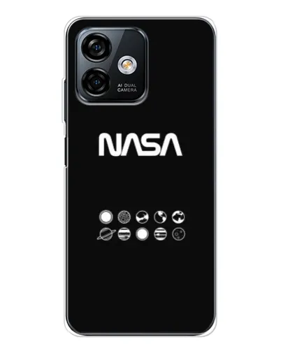 Чехол для Ulefone Note 16 Pro с картинкой «NASA — технический принт» Чехол для Ulefone Note 16 Pro с картинкой «NASA — технический принт»