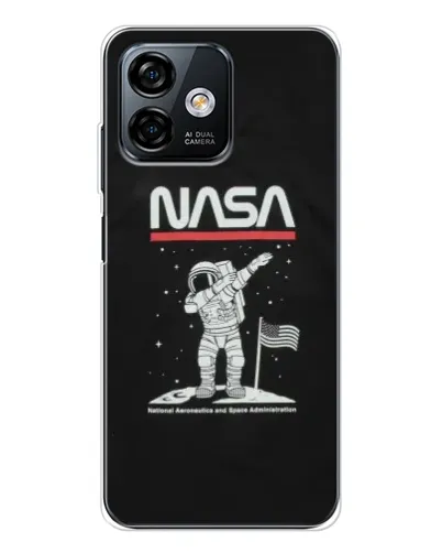 Чехол для Ulefone Note 16 Pro с картинкой «NASA — шагаем по Луне» Чехол для Ulefone Note 16 Pro с картинкой «NASA — шагаем по Луне»