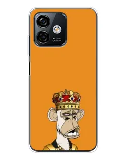 Чехол для Ulefone Note 16 Pro с картинкой «Золотая обезьяна Bored Ape» Чехол для Ulefone Note 16 Pro с картинкой «Золотая обезьяна Bored Ape»