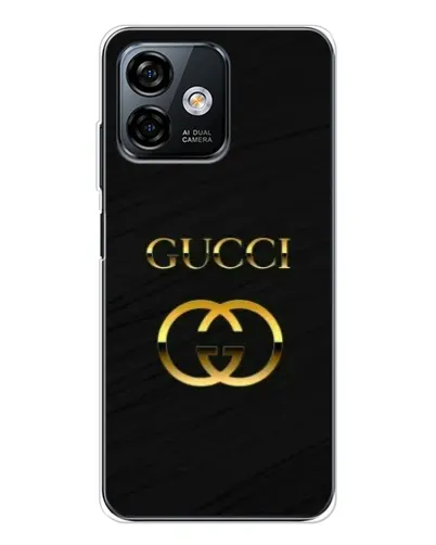 Чехол для Ulefone Note 16 Pro с картинкой «Золотой логотип Gucci»