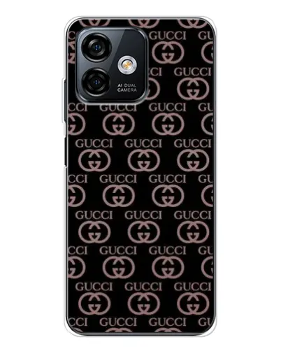 Чехол для Ulefone Note 16 Pro с картинкой «Классическая монограмма Gucci»
