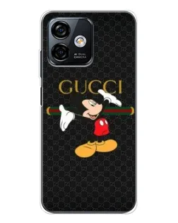 Чехол для Ulefone Note 16 Pro с картинкой «Микки Маус Gucci»