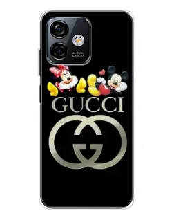 Чехол для Ulefone Note 16 Pro с картинкой «Gucci — герои Disney»
