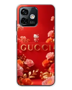 Чехол для Ulefone Note 16 Pro с картинкой «Gucci — золотой сад»