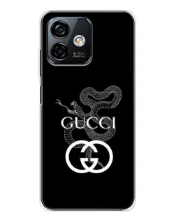 Чехол для Ulefone Note 16 Pro с картинкой «Gucci — серебряная змея»