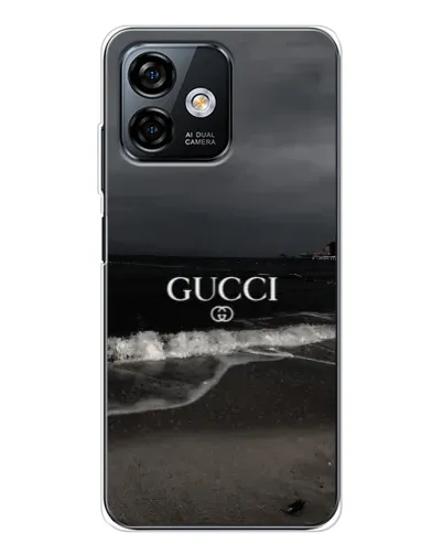 Чехол для Ulefone Note 16 Pro с картинкой «Gucci — морской прибой»