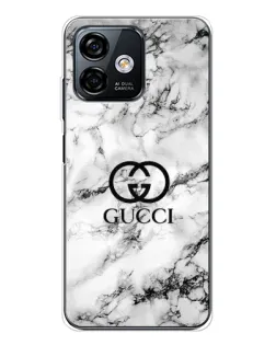 Чехол для Ulefone Note 16 Pro с картинкой «Gucci — мраморный шик»