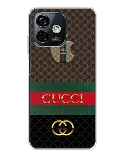 Чехол для Ulefone Note 16 Pro с картинкой «Gucci — брендированный десерт»