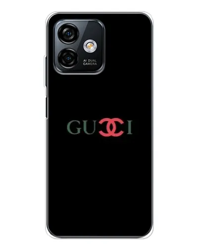 Чехол для Ulefone Note 16 Pro с картинкой «Gucci — красный градиент»