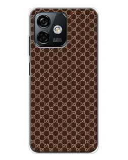 Чохол для Ulefone Note 16 Pro з картинкою «Gucci — шоколадна сітка»