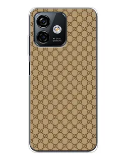 Чохол для Ulefone Note 16 Pro з картинкою «Gucci — класичний беж»