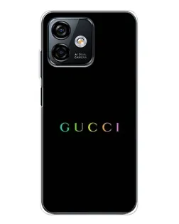 Чохол для Ulefone Note 16 Pro з картинкою «Gucci — неоновий мінімалізм»